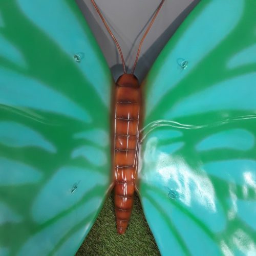 anneaux sur papillon vert nlcdeco