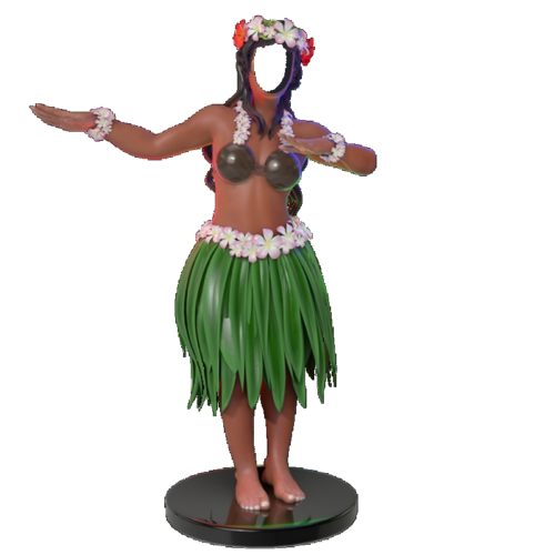 danseuse aloha Hawaï nlcdeco