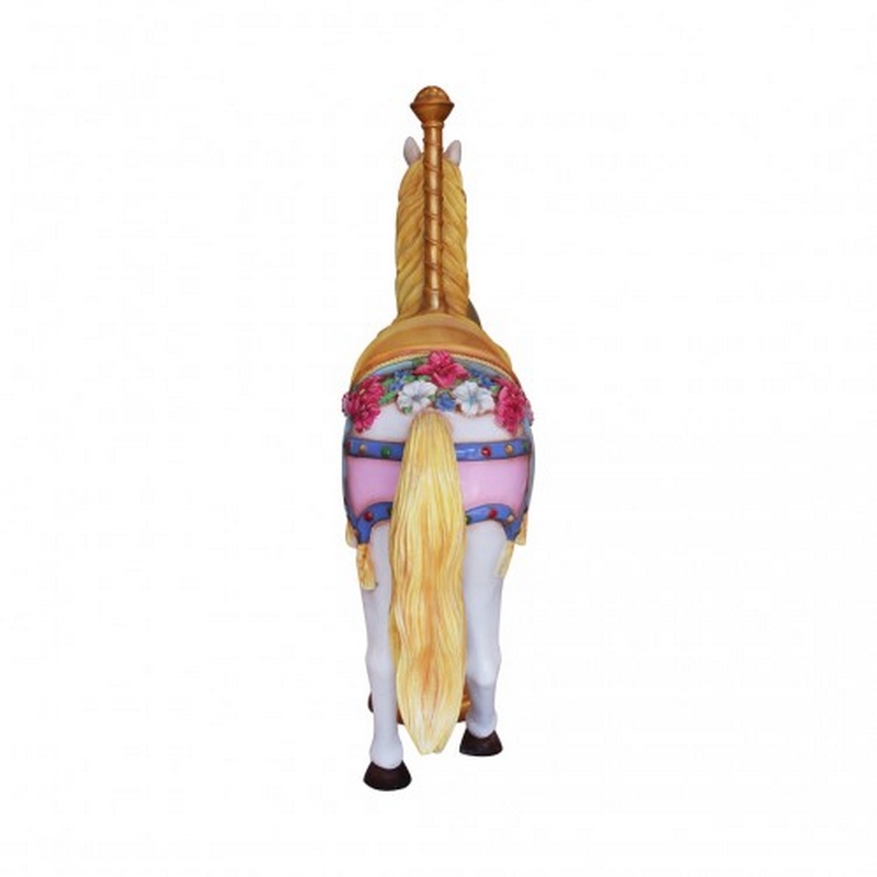 Cheval de carrousel décor manège nlcdeco