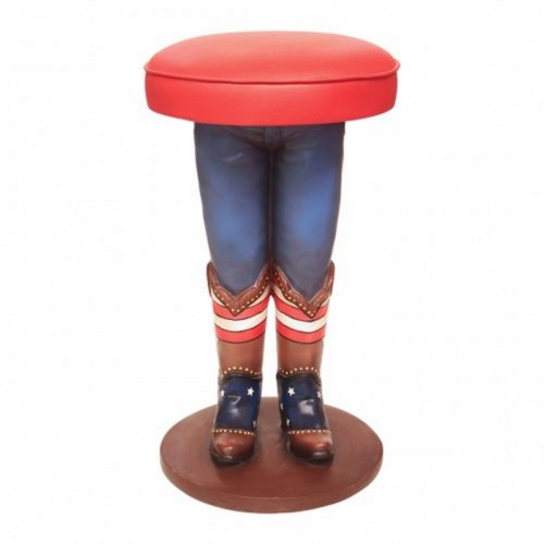 cowboy boots stool nlcdeco