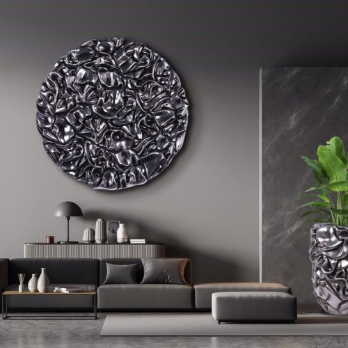 décoration argentée meubles nlcdeco