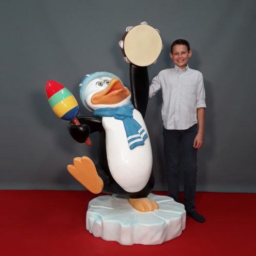 pingouin et ses percussions nlcdeco