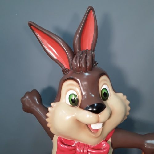 Lapin en chocolat décoratif nlcdeco