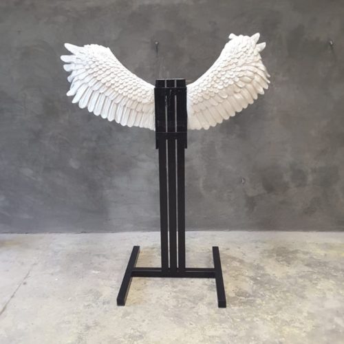Support métallique ailes d'ange nlcdeco