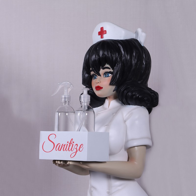Statuette infirmière nlcdeco