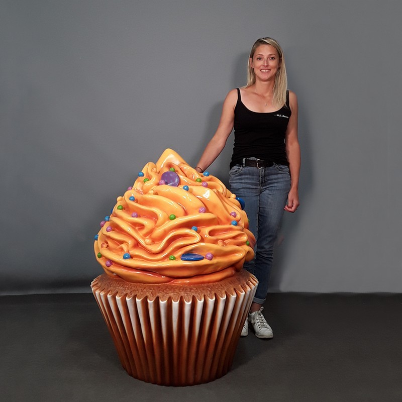 muffin décoratif à l'orange nlcdeco