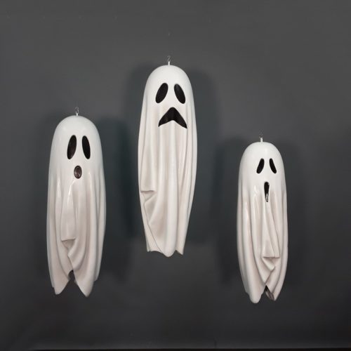 trio de fantômes expressifs à suspendre nlcdeco