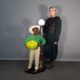 Lampe sur pied avec une statuette d'Africain nlcdeco