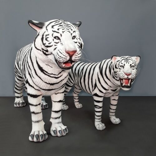 Couple de tigres blanc nlcdeco