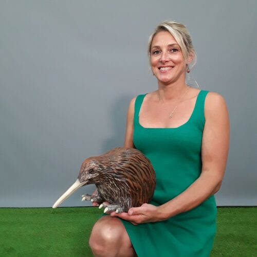 Reproduction céramique kiwi petit oiseau nlcdeco