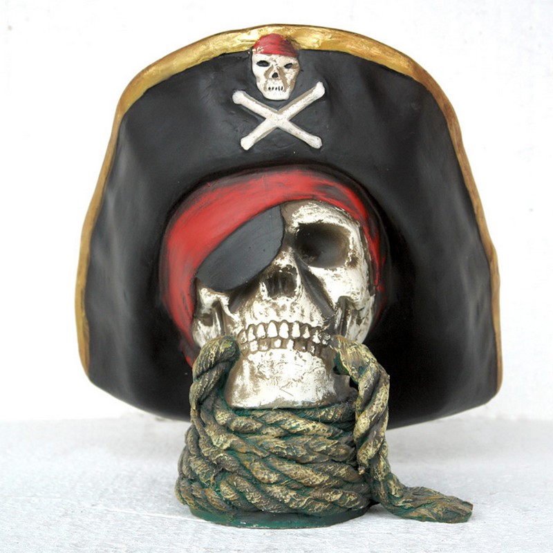 Trophée de pirate squelette nlcdeco