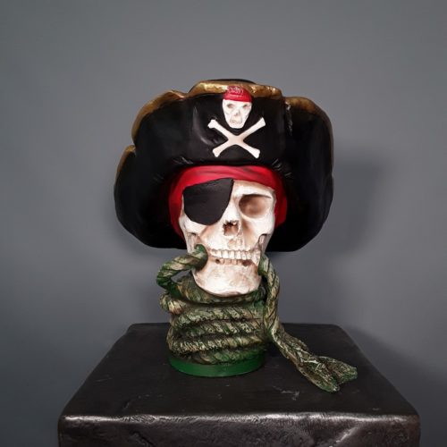 crâne de pirate décoratif nlcdeco