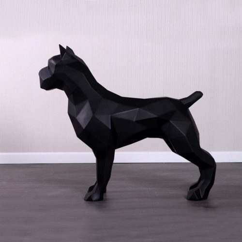 Décor origami moderne chien nlcdeco