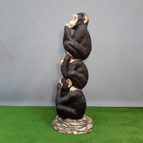 décor asiatique les 3 singes nlcdeco