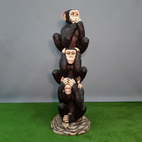 les 3 singes statues décoratives nlcdeco
