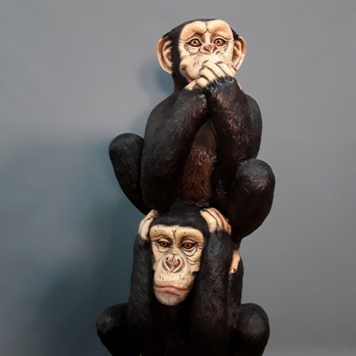 statue singes de la sagesse nlcdeco