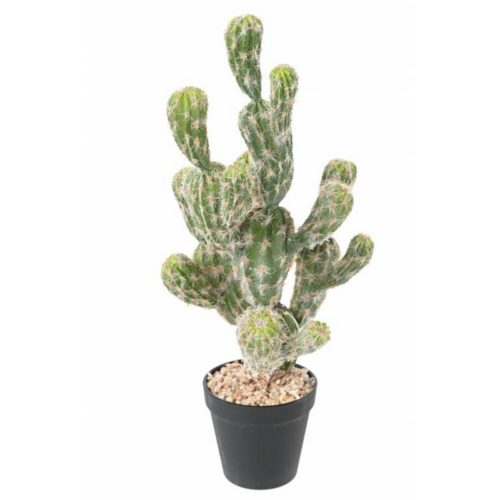 Cactus echinocereus artificiel en pot nlcdeco