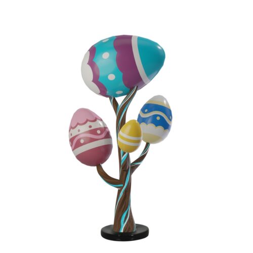 grand décor pour thème pâques extérieur en résine