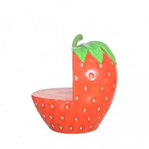 Chaise en forme de fraise nlcdeco