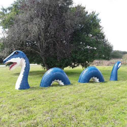 Décor géant monstre du Loch Ness parcs d'attractions nlcdeco