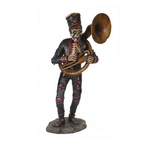 Squelette qui joue d'un instrument nlcdeco