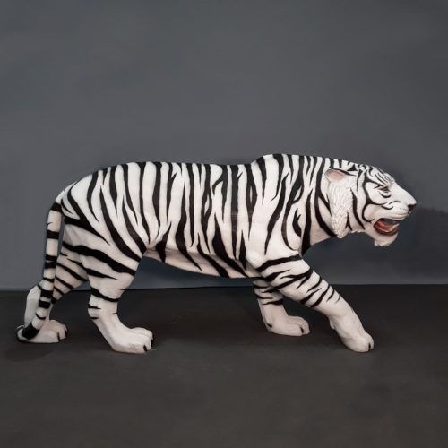 Tigre blanc en plastique nlcdeco