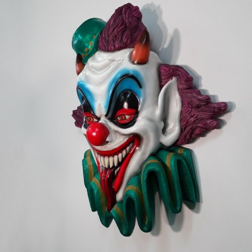 déco murale masque clown diabolique nlcdeco