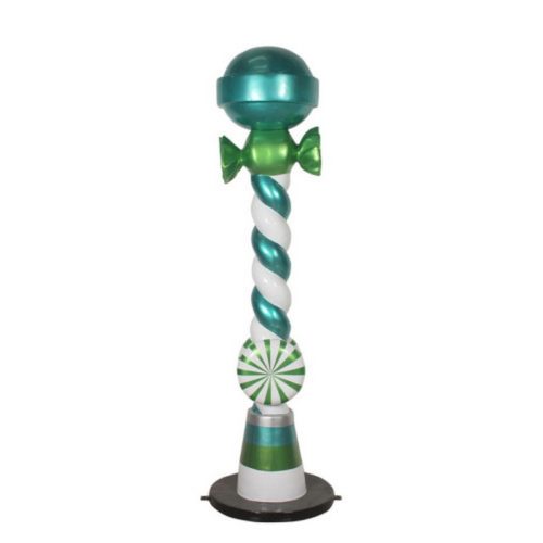 resin candy lamp post nlcdeco