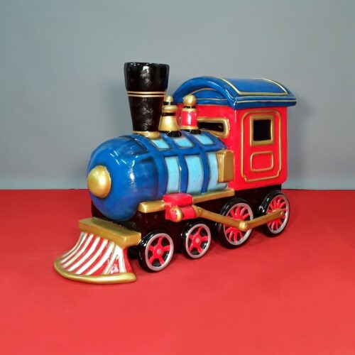 locomotive jouet décoratif en résine nlcdeco