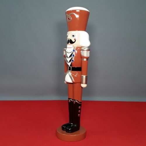 statue little soldier uniform burgundy nlcdeco