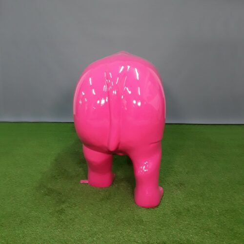 Statue couleur hippopotame