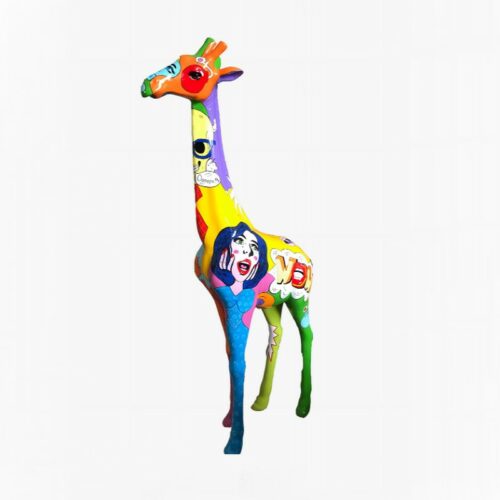 girafe design colorée nlcdeco
