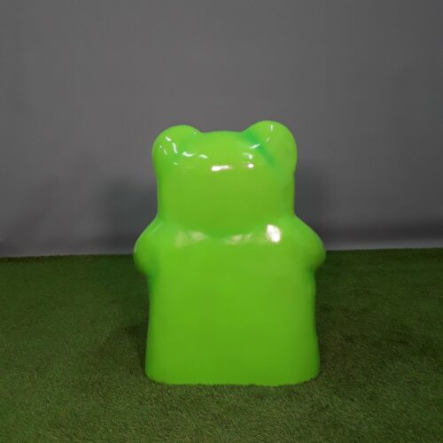 meuble enfant chaise ourson vert nlcdeco