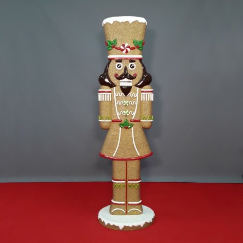 Gingerbread Christmas Party Statue nlcdeco