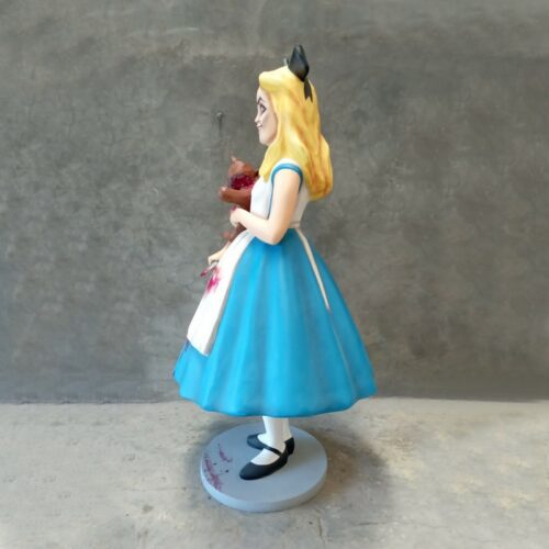 Statue 3D Alice démoniaque nlcdeco