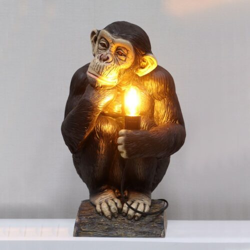 Lampe moderne singe penseur nlcdeco