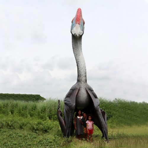 Reproduction géante d'un Quetzalcoatlus nlcdeco