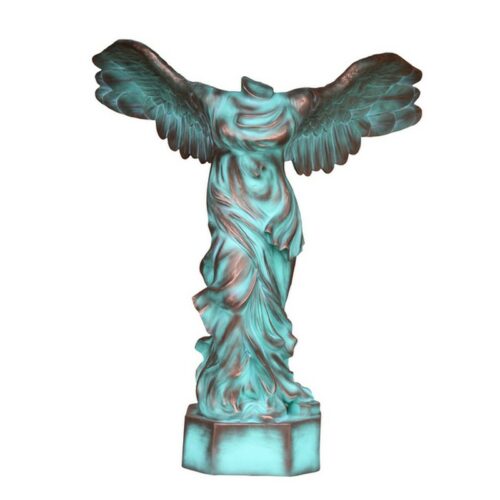 bronze statue of an angel nlcdeco