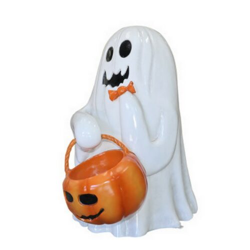 Figurine décor halloween fantôme et bonbons nlcdeco