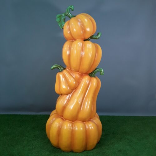citrouilles superposées décoration halloween nlc deco