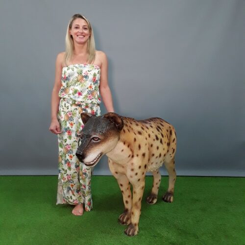 reproduction taille réelle hyène