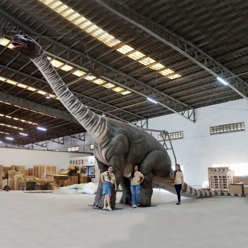statue décorative taille réelle Rhoetosaurus Brownei nlcdeco