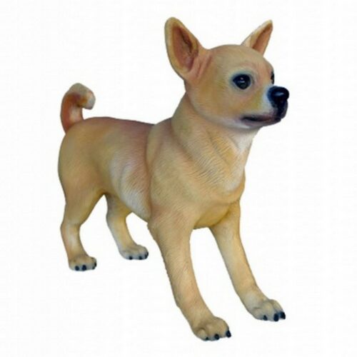 statuette Chihuahua beige nlcdeco