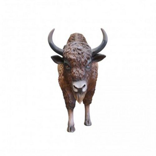 Buffalo resin statue nlcdeco