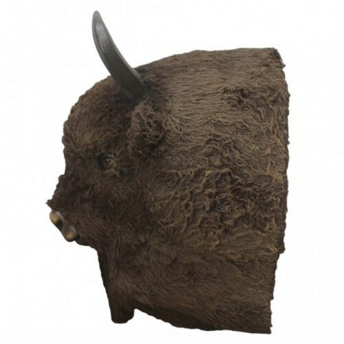 Reproduction tête de bison en résine nlcdeco