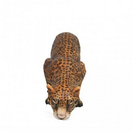 Statue jaguar qui s'abreuve nlcdeco