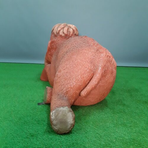 Statue résine bébé mammouth