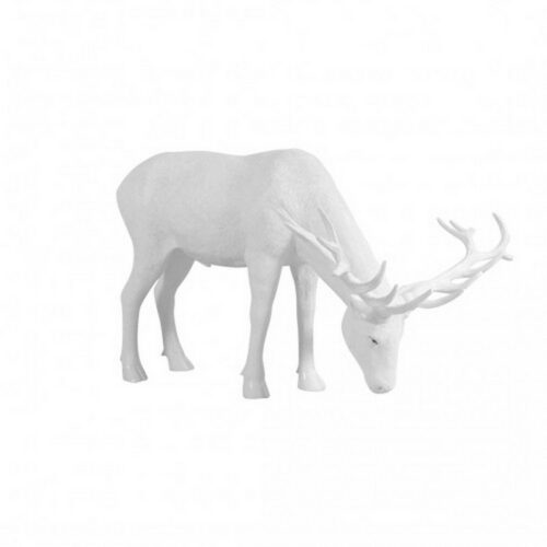 faux cerf blanc nlcdeco