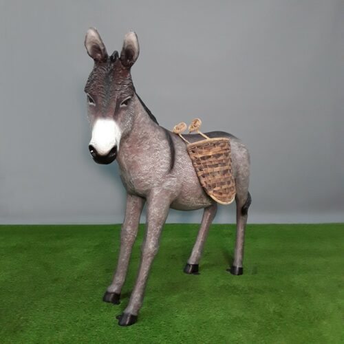 gray donkey statue nlcdeco