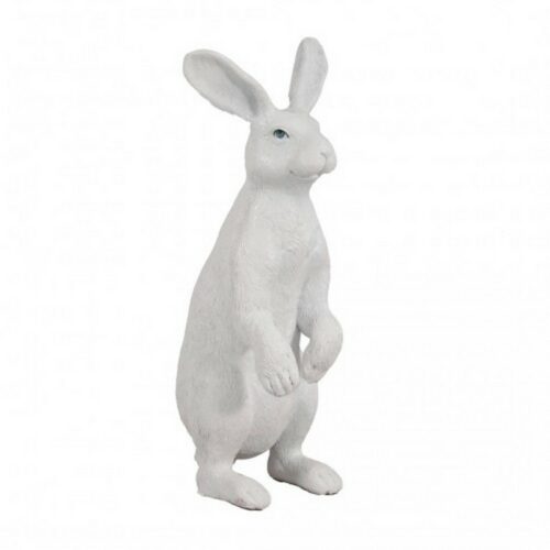 sculpture lapin blanc de Vendée nlcdeco
